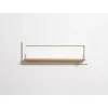 Ambivalenz Fläpps - Foldbar Hylde - 80 x 27 cm - Hvid birk