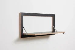 Ambivalenz - Fläpps Hylde - 80 x 40 cm - Sort birk