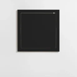 Ambivalenz Fläpps - Væghængt skrivebord - foldbart, Sort 60x60 cm