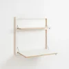 Ambivalenz - Vægskrivebord - Fläpps Secretary - Hvid - 80x80 cm