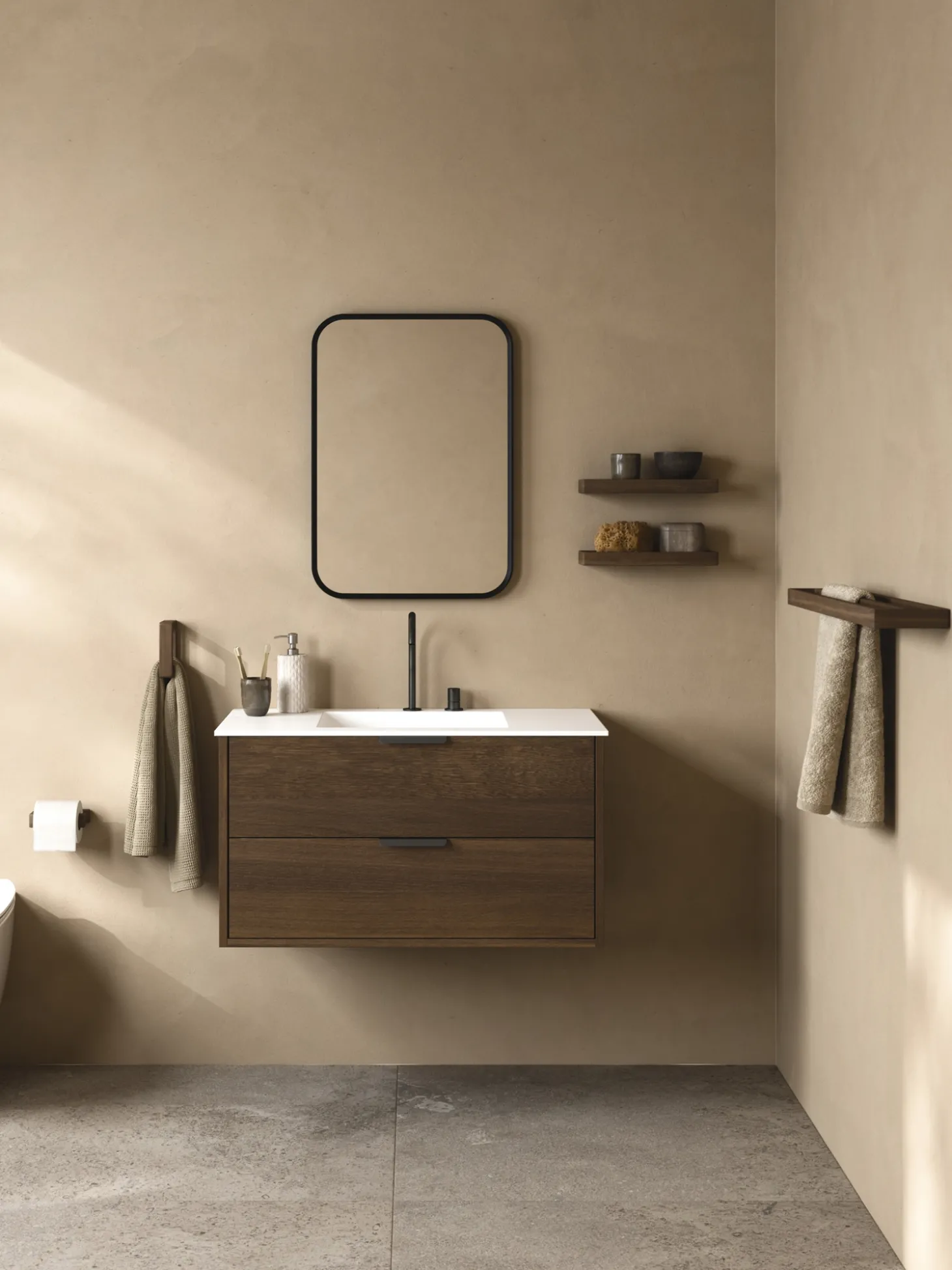 Andersen Furniture - Håndklædeholder - Dobbelt - Ask