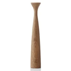 Applicata - Lysestage - Blossom Rose - Olieret Eg - H 29 cm