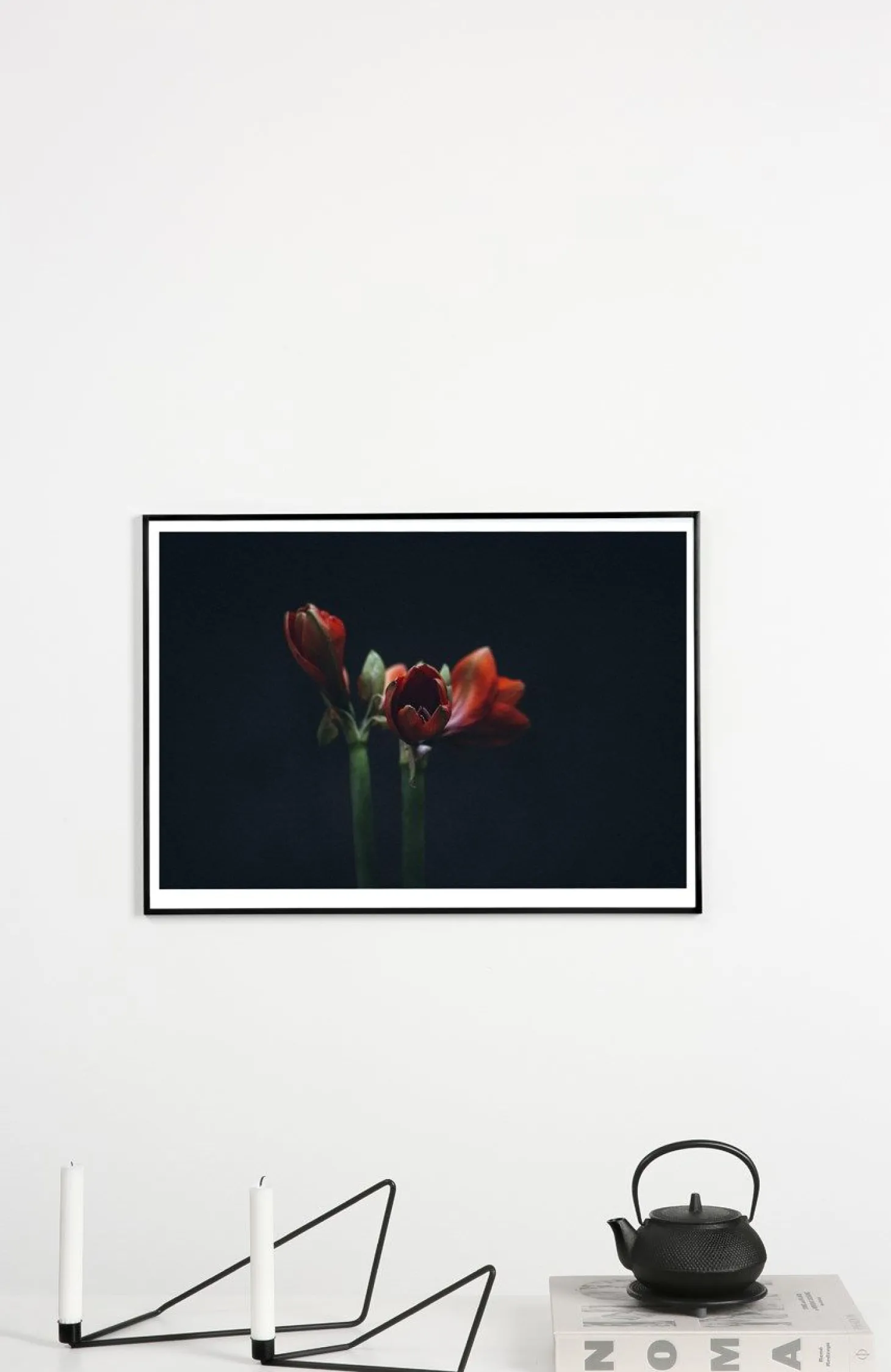 Applicata - Plakat - Dark red - Fotoplakat - 30x40 cm