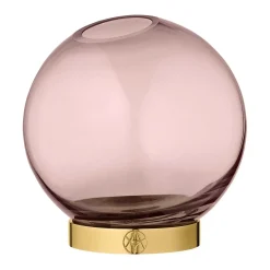 AYTM - Globe - Vase - Rød - Small