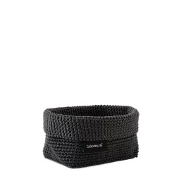 Blomus - Crochet Robe Basket - Anthracite - TELA