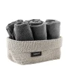 Blomus - Crochet Robe Basket - Sand - TELA