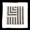 Blomus - Handtuch -ARTO- Moonbeam / Magnet dicke Streifen 50 x 100 cm