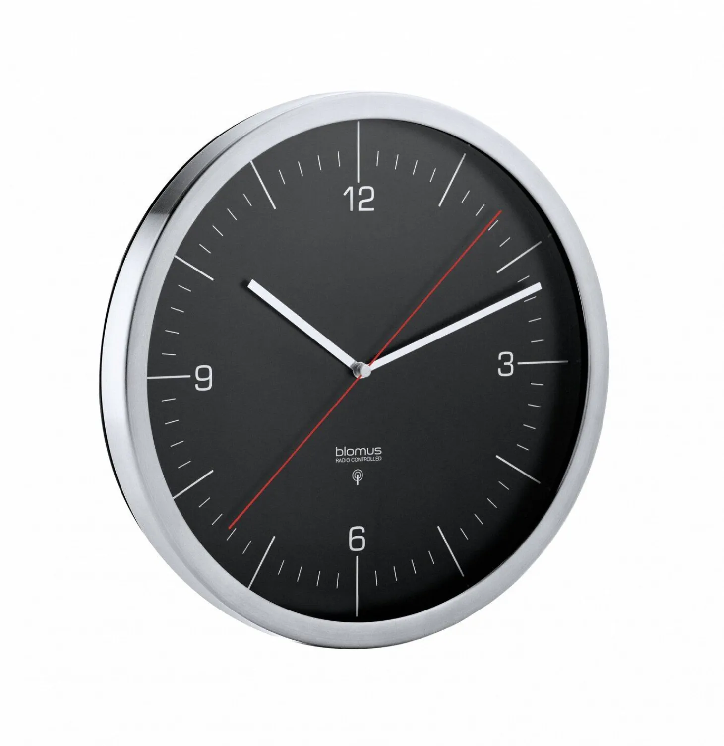 Blomus - Radio Controlled Clock - Black - CRONO