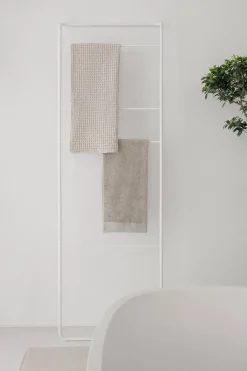 Blomus - Set of 2 Guest Hand Towels - White - RIVA