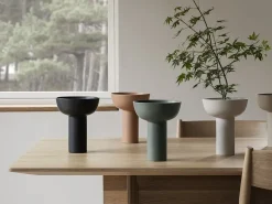 Blomus - Vase - H 21 cm, Ø 17 cm - Terracotta - MIYABI