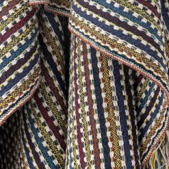 Bloomingville - Lazzario Plaid, Blå, Genanvendt Bomuld