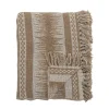 Bloomingville - Marmi Plaid, Brun, Genanvendt Bomuld