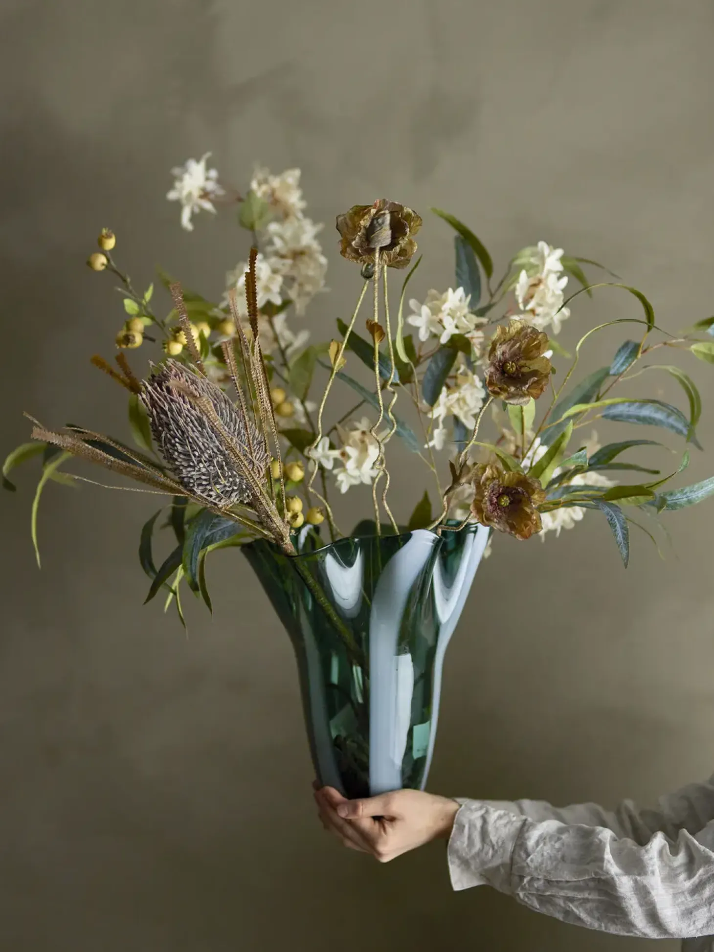 Bloomingville - Willow Kunstig stilk - Grøn