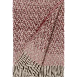 Burel Factory - Plaid/Tæppe - Ecletic - Pink - 180 x 130 cm