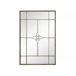 Chic Antique - Spejl med blomst - 120x80 cm