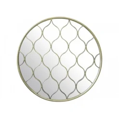Chic Antique - Spejl med dekor - Ø 85 cm