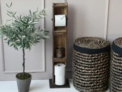 Chic Antique - Toiletpapirholder af murstensform, til gulv