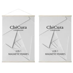ChiCura Copenhagen - Magnetramme - Egetræ 51 cm