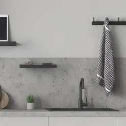 ChiCura Copenhagen - Tabula Rack - knagerække - 45 cm - sort asketræ