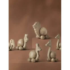 ChiCura - Træfigur - Spinning Giraffe - Medium