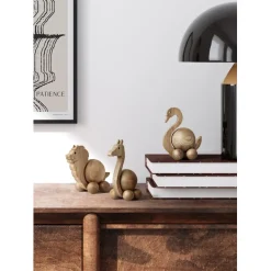 ChiCura - Træfigur - Spinning Swan - Medium
