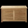 Cinas - Opbevaringsbænk, Teak, 90x30x48 cm