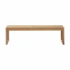 Cinas - Vega bænk 150x40cm teak