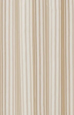 Compliments - Badeforhæng - Lines shower curtain w/tape 220 cm - Linen