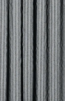 Compliments - Badeforhæng - Lines shower curtain w/tape 200 cm - Sort