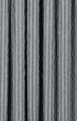 Compliments - Badeforhæng - Lines shower curtain w/tape 220 cm - Sort