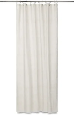 Compliments - Badeforhæng - Lino shower curtain w/eyelets 200 cm - Linen