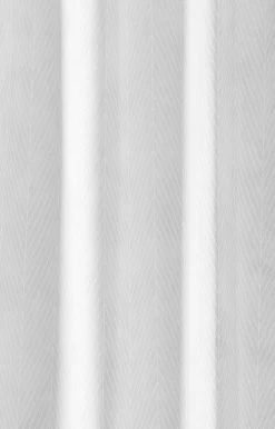Compliments - Badeforhæng - Pine shower curtain w/tape 220 cm - Hvid