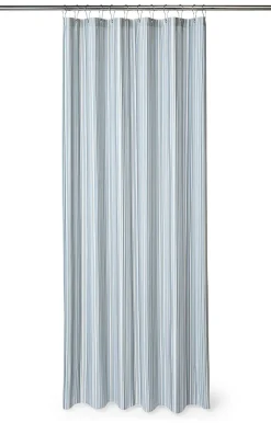 Compliments - Badeforhæng - Spectrum shower curtain w/eyelets 200 cm - Blå