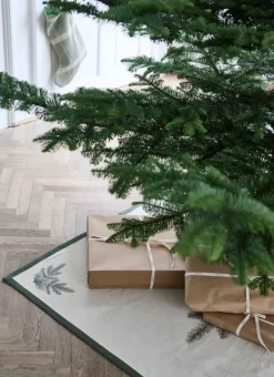 Compliments - Juletræstæppe - Baum Christmas Rug - Grå - 130x130 cm