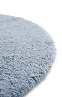 Compliments - Loop Bath Mat dia. 75 cm - Sea blue