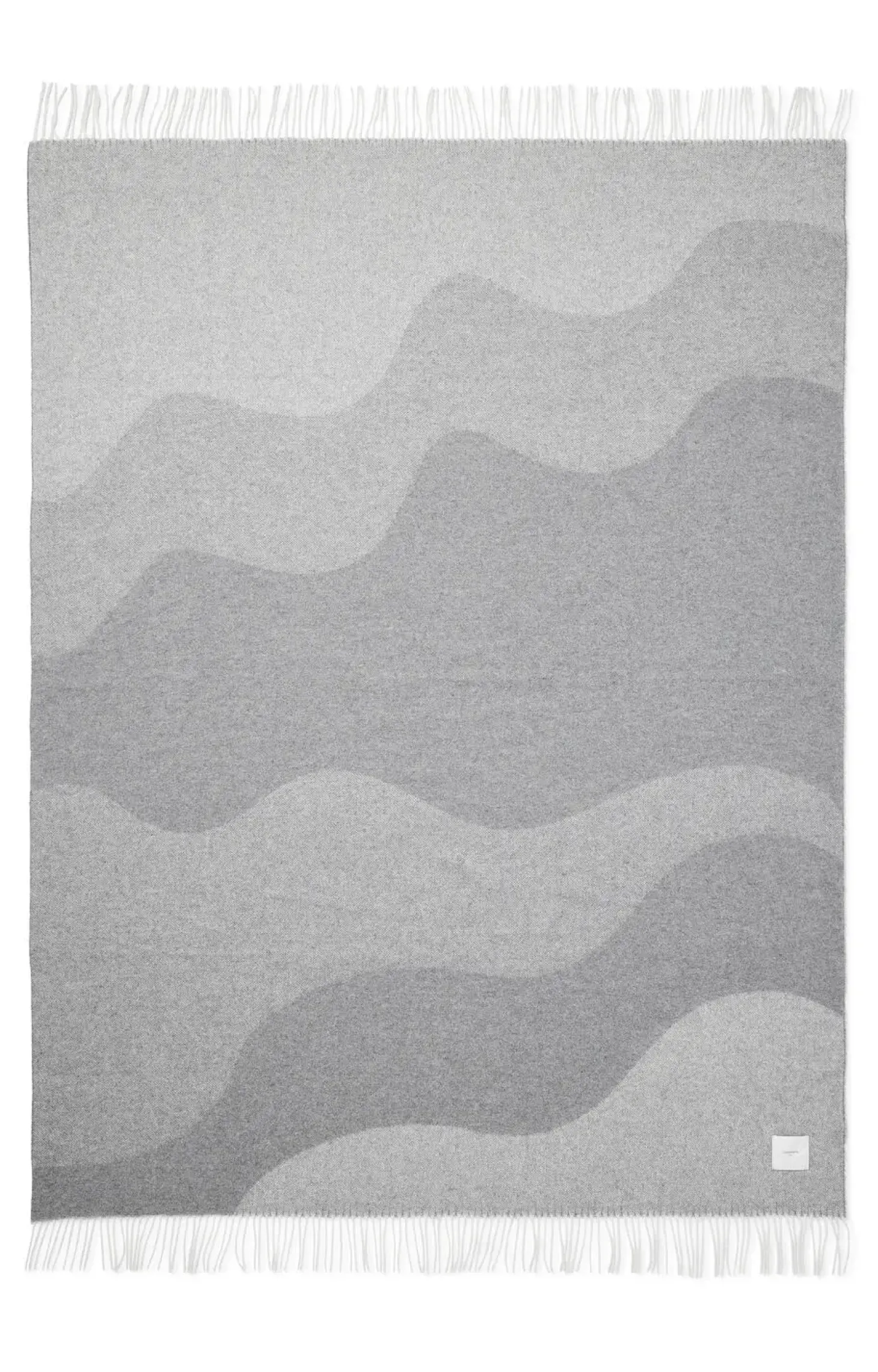 Compliments - Plaid - Waves Throw 140x200 cm - Grå