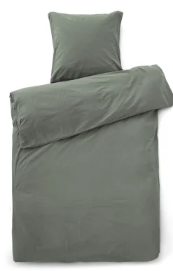 Compliments - Sengetøj - Stone Bed Linen 200x220/60x63 (2) cm - Mørk grå