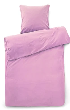 Compliments - Sengetøj - Stone Bed Linen 140x220/60x63 cm - Pink Sky