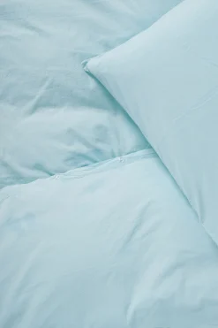 Compliments - Sengetøj - Stone Bed Linen 140x200/60x63 cm - Sky blue