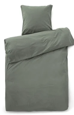 Compliments - Sengetøj - Stone Bed Linen 140x220/60x63 cm - Grå