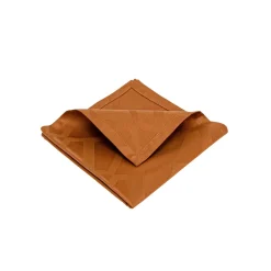 Compliments - Serviet - Ice Damask 45x45 cm - Rust