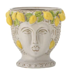 Creative Collection - Limone Urtepotteskjuler, Gul, Stentøj