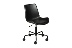 DAN-FORM - HYPE Office Stol - Vintage sort kunstlæder