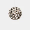 David Trubridge - Coral Pendel - Sort/natur Ø 60cm