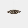 David Trubridge - Flax Pendel - Black/Natur, 80 cm
