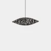 David Trubridge - Flax Pendel - Black/Black, 80 cm