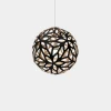 David Trubridge - Floral Pendel - Sort/natur Ø 60 cm