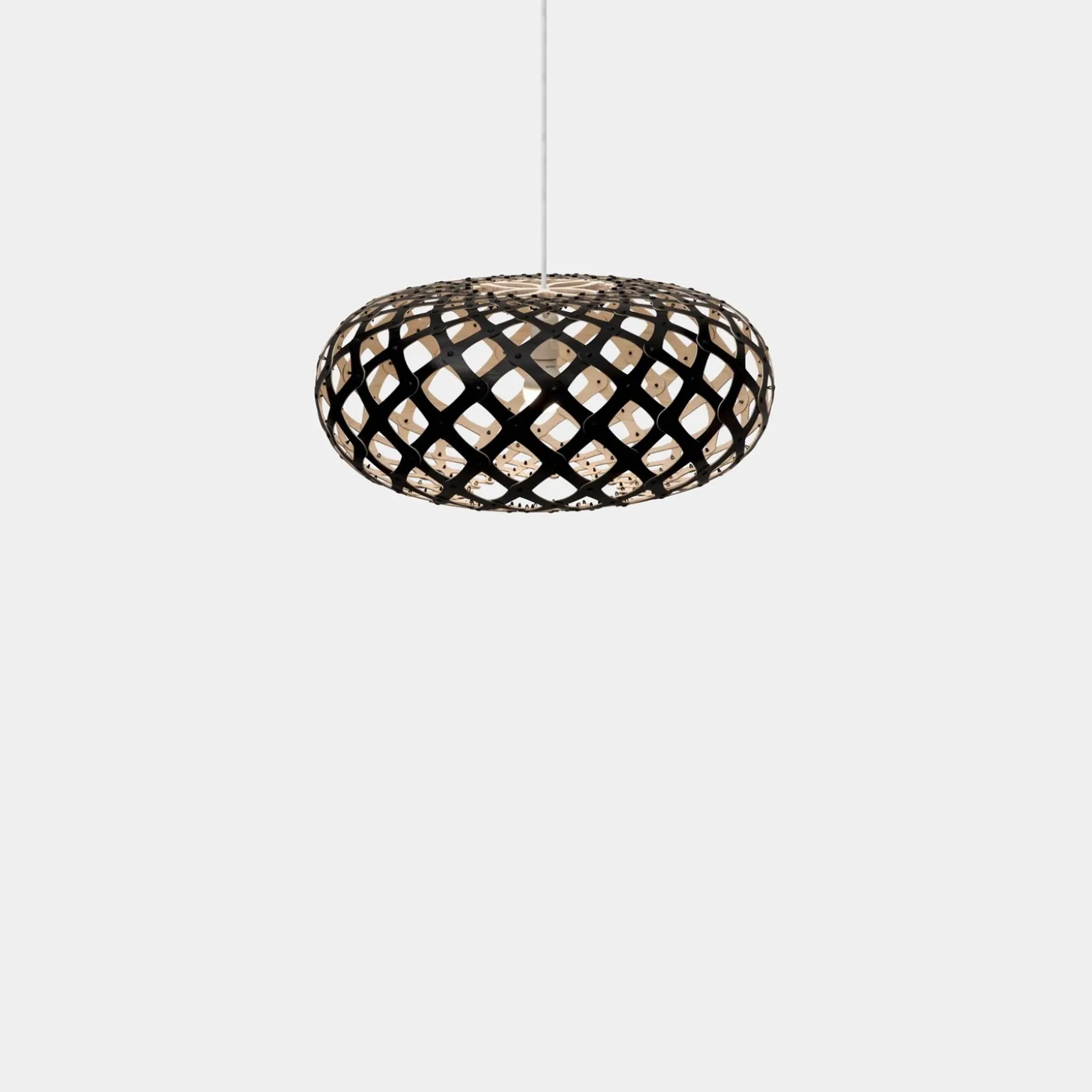 David Trubridge - Kina - Sort/natur Ø 80cm