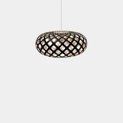 David Trubridge - Kina - Sort/natur Ø 45 cm