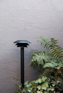 Dyberg Larsen - DL31 bedlampe - udendørs - sort (højde 100 cm)